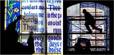 PCC Psalm Window Work